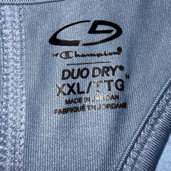 Champion Womens Athletic Tank Top Shirt Sleeveless Green Gray Duo Dry XXL - Picture 5 of 7